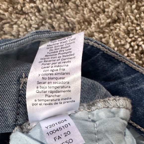 VENUS Wide Leg Blue Flare Jeans - Picture 6 of 9